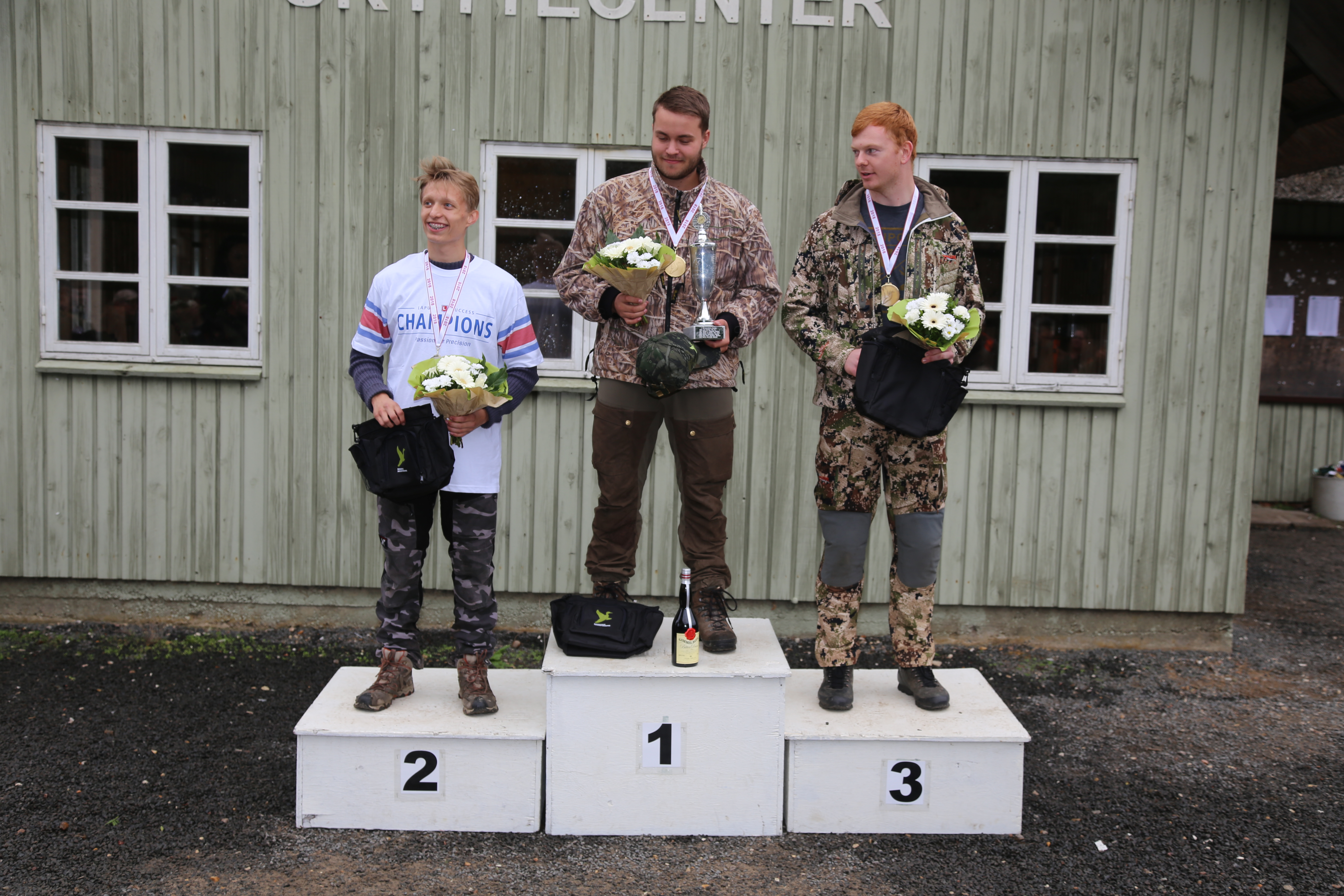 Jægerklassen: 1. Niels Lauritsen 417 point. 2. Frederik Pedersen 379 point. 3. Mathias Nielsen 379 point.