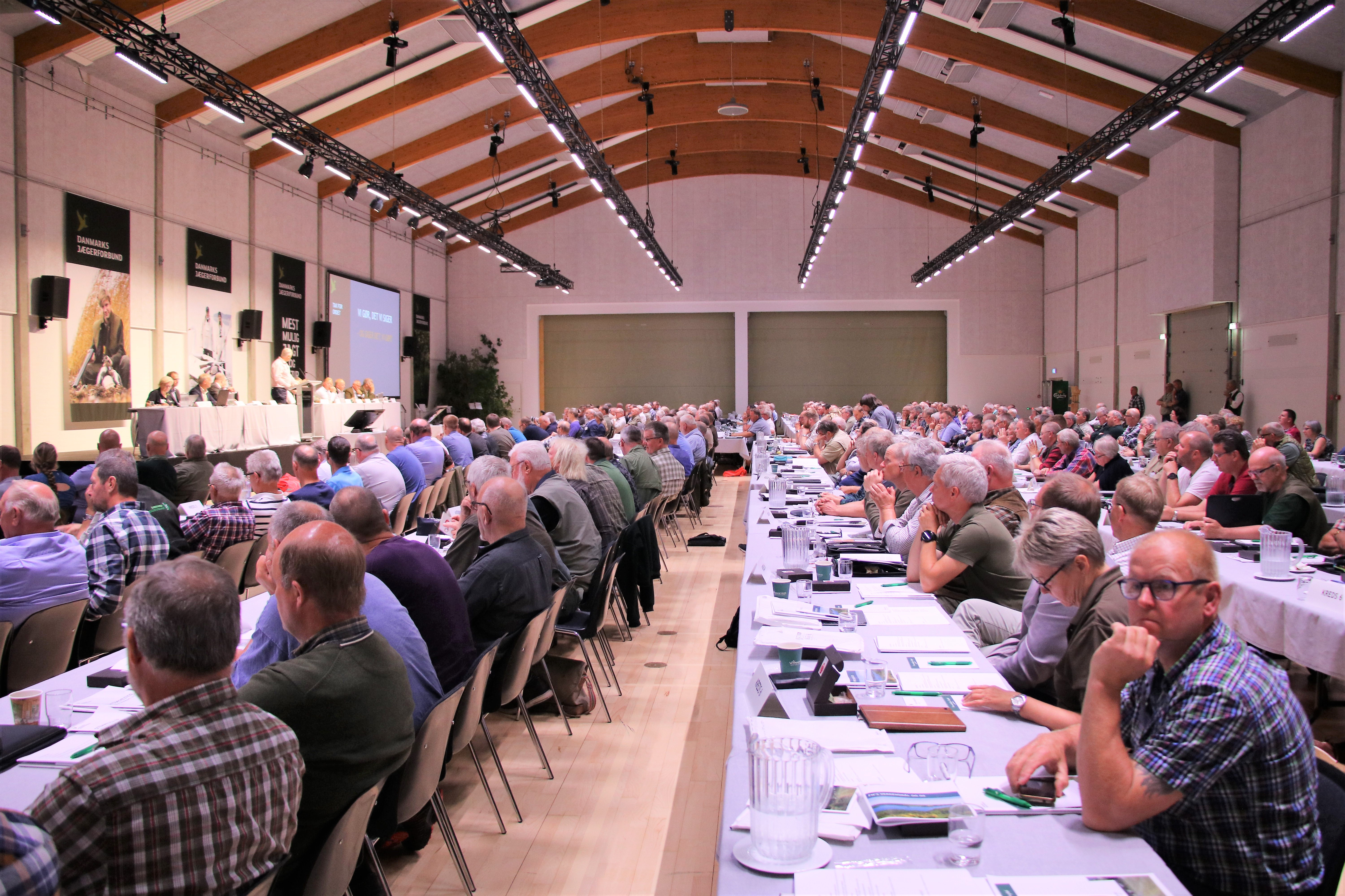 Danmarks Jægerforbund samlede 376 delegerede til det årlige repræsentantskabsmøde i Vingsted Centret.