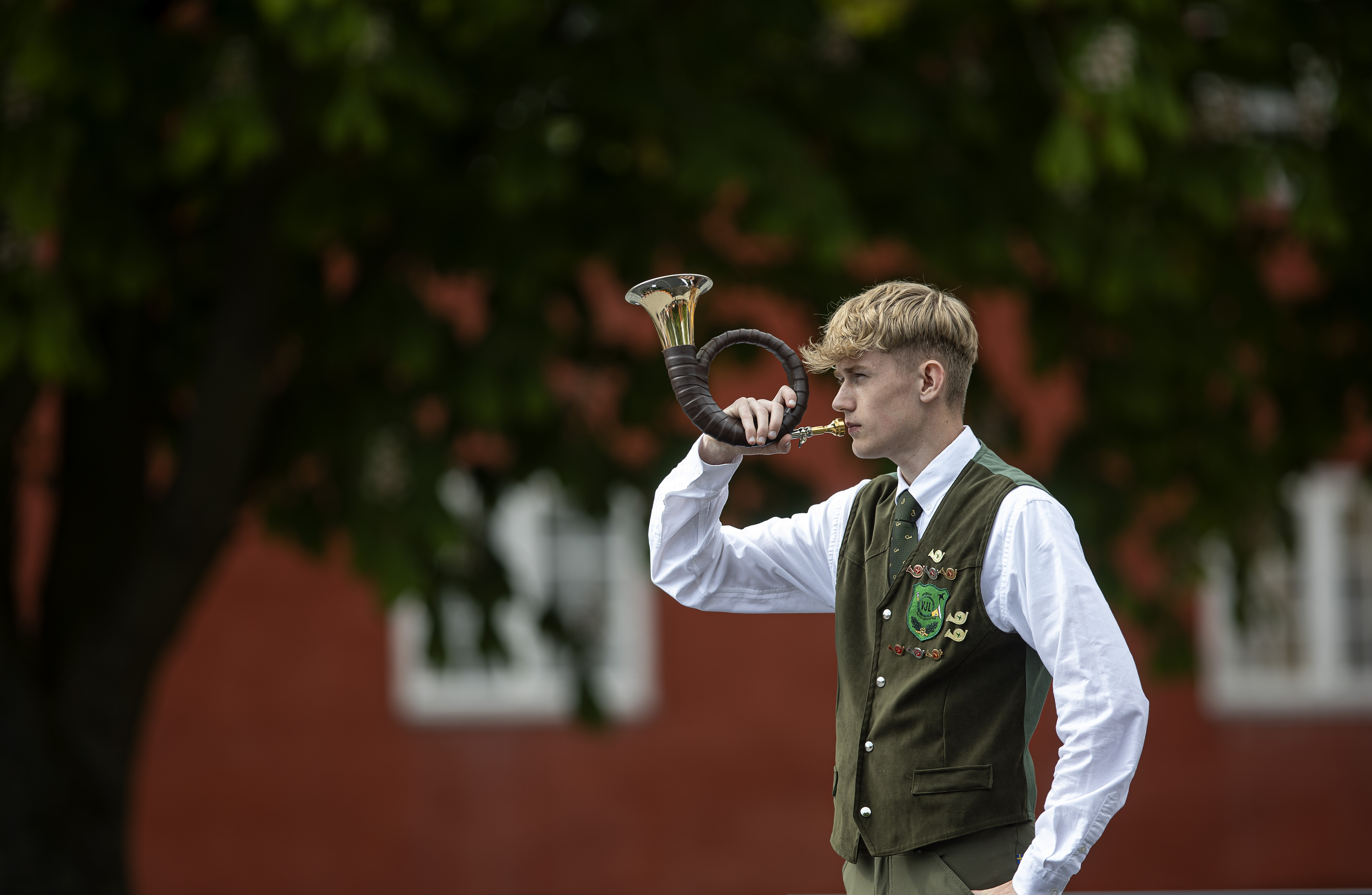 FM i Jagthornsblæsning 2024 Højt Niveau i Kastellet Danmarks